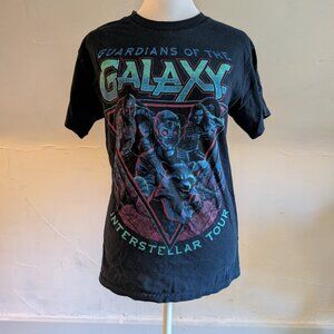 officially licensed guardians of the galaxy interstellar tour t shirt (medium)